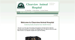 Desktop Screenshot of clearviewanimal.com